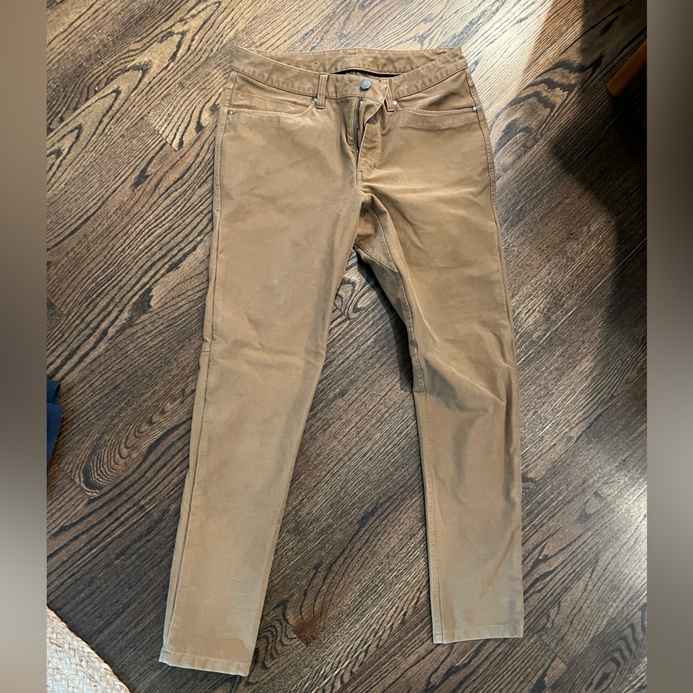 Lululemon canvas feel pants. 31” waist